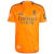 Camisa Real Madrid Away 24/25 - Com Patchs Campeão La Liga - Torcedor - Masculino - Laranja