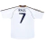Camisa Real Madrid Retrô Home 1998/00 - Torcedor - Masculino - Branca