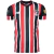 Camisa São Paulo Away 24/25 - Com Patchs Libertadores 2024 - Torcedor - Masculino - Vermelho e Preto original new balance oficial perosnalizada