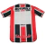 Camisa São Paulo Away Retrô 2000 - Torcedor - Masculino - Vermelho, Preto e Branco
