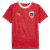 Camisa Seleção Áustria Home 24/25 - Eurocopa 2024 - Torcedor - Masculina - Vermelha original puma oficial personalizada alaba