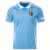 Camisa Seleção Bélgica Away 24/25 - Com Patch Eurocopa 2024 - Torcedor - Masculina - Azul Claro