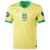 Camisa Seleção Brasil Home 24/25 - Com Patchs Copa América 2024 - Torcedor - Masculina - Amarelo camisa seleção brasileira 2024