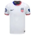 Camisa Seleção Estados Unidos Home 24/25 - Com Patchs Copa América 2024 - Torcedor - Masculina - Branca