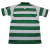Camisa Sporting Lisboa Retrô Home 2001/02 - Torcedor - Masculino - Verde e Branco