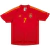 Camisa Seleção Espanha Retrô Home 2004/06 - Torcedor - Masculina - Vermelha