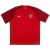 Camisa Seleção Portugal Home 2016/17 - Torcedor - Masculina - Vermelha