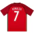 Camisa Seleção Portugal Home 2016/17 - Torcedor - Masculina - Vermelha