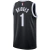 Regata Brooklyn Nets - Mikal Bridges - Icon Edition - Swingman Jersey - Preto - comprar online