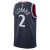 Regata LA Clippers - Kawhi Leonard - Icon Edition - Swingman Jersey - Azul Marinho - comprar online