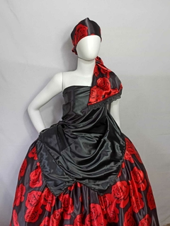 Conjunto Pomba Gira Rosas Vermelhas - Caminhos de Esmeralda Ateliê