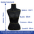 Busto Costura 36 Preto - comprar online