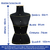 Busto Costura 42 Preto - comprar online