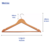 Cabide Madeira Fechado - comprar online