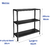 Estante 90x92x30 com 3 Bandejas - comprar online