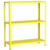 Estante 90x92x30 c/ 3 Bandeja Amarelo