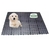 10 Pisos Plastico Preto Estrado 50x25cm Piso p/ box pet - Paraiso do Lojista