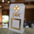 Placa pix qr Code em Acrílico Branco com Dourado - comprar online