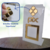 Placa pix qr Code em Acrílico Branco com Dourado na internet