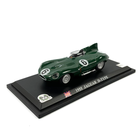 Auto Collection Racing Car: Jaguar D-Type, 1955 - Edição 73