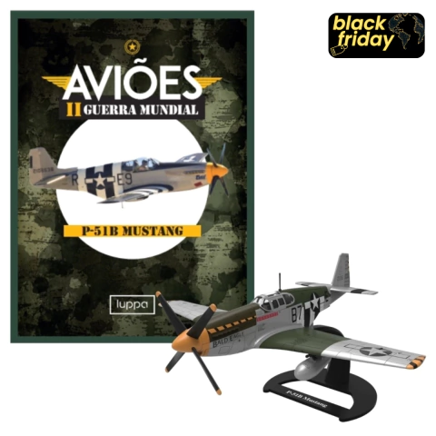 Coleção Aviões II Guerra Mundial: P51B Mustang - Edição 2 - comprar online