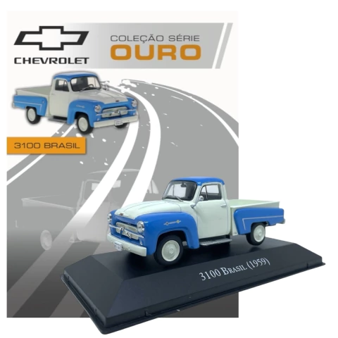 Coleção Chevrolet Série Ouro: 3100 Brasil 1959 - Edição 06