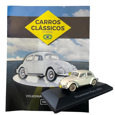 Carros Clássicos do Brasil: Volkswagen Fusca (1961) - Edição 02