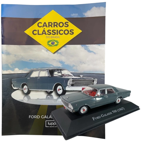 Carros Clássicos do Brasil: Ford Galaxie 500 (1967) - Edição 03