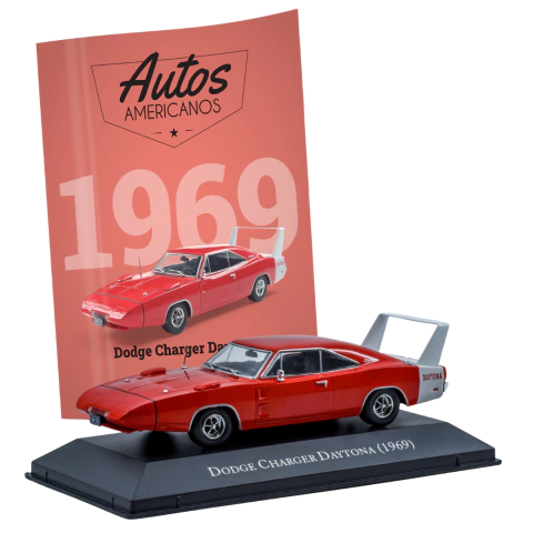 Coleção American Cars: Dodge Charger Daytona (1969) Edição 20 - Luppa