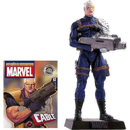 Marvel Figurines Regular: Cable - Edição 63