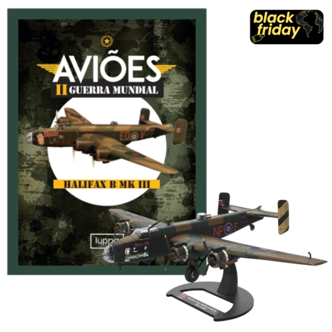 Coleção Aviões da II Guerra Mundial: Halifax B MKIII - Edição 4 - comprar online