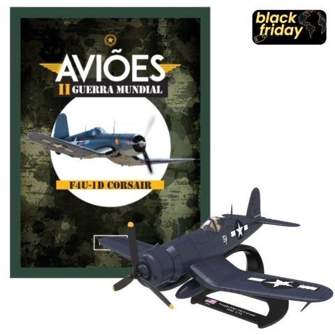 Coleção Aviões II Guerra Mundial: Vouhgt F4U - Edição 6 - comprar online