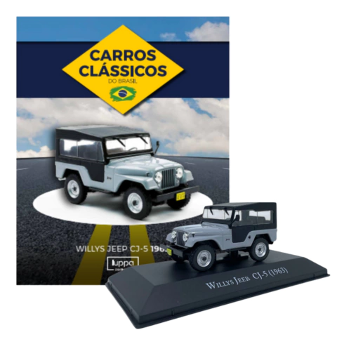 Carros Clássicos do Brasil: Willys Jeep CJ-5 (1963) - Edição 22