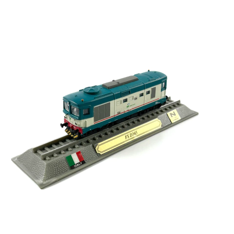 Locomotivas do Mundo: FS D345 - Edição 65