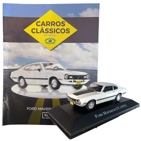 Carros Clássicos do Brasil: Ford Maverick GT (1974) - Edição 07