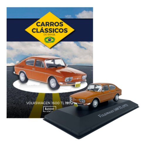 Carros Clássicos do Brasil: Volkswagen 1600 TL (1972) - Edição 24