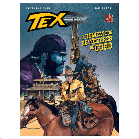 HQ Tex Graphic Novel: O Homem dos Revólveres de Ouro - Edição 08