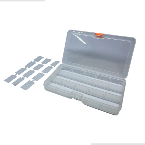 Coleção Construa o Samba Bus: Caixinha Organizadora de Parafusos 15 Compartimentos