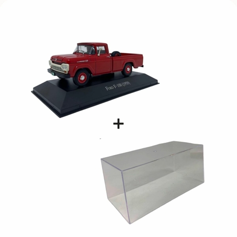 Coleção Pick Ups: Ford F-100 (1959) Edição 01 + Acrílico Expositor