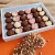10 Caixas 24 Brigadeiros Moldura - Branca - Tampa Transparente - comprar online