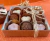 10 Caixas 09 Brigadeiros c/ Forminhas Inclusas - Kraft - Tampa Transparente (CK 135)