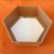Imagem do 05 Caixas Hexa Multiuso - Kraft - Tampa Transparente (CKB34)