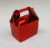 10 Caixas Mini Maleta Vermelho - (CK7) - Caixas com K