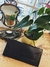 Clutch Vintage Preta Couro Lisa - loja online