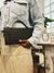 Clutch Vintage Preta Couro Lisa na internet