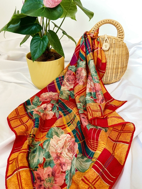 Lenço Seda Oscar de La Renta - comprar online