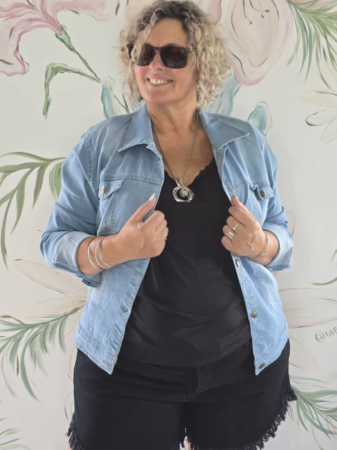 Campera de jean -Irlanda- - comprar online