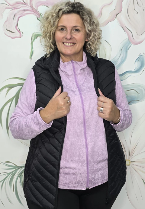 Chaleco Liviano -Layla- Canelón chico - comprar online