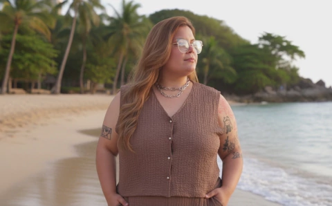 Chaleco -Moka- - comprar online