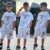 Conjunto Infantil Juvenil Branco Pincel Dry Fit Camisa e Bermuda - 4 A 14 anos